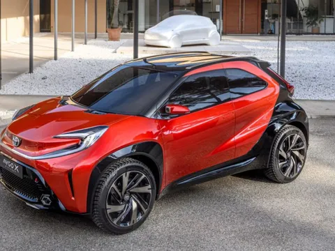 Mãn nhãn mẫu xe đô thị mới của Toyota mang tên Aygo X
