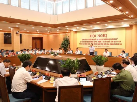 Hà Nội dự kiến bố trí 49.203 tỷ đồng cho 1.469 dự án thuộc ba lĩnh vực: giáo dục, y tế và di tích